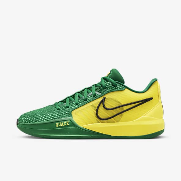 Green and yellow mens shoes best sale